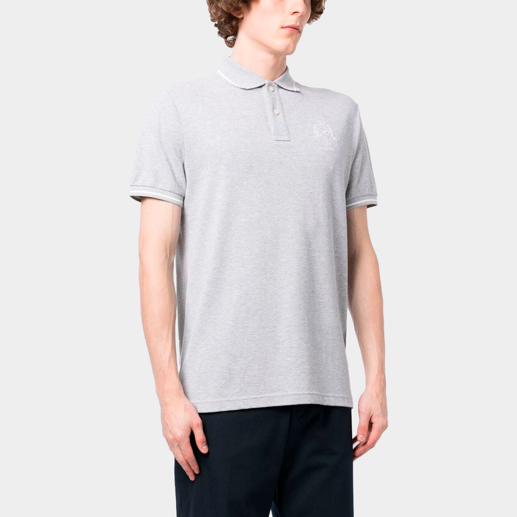 CAMISETA POLO HACKETT GRIS 100% COTTON (HM563123)