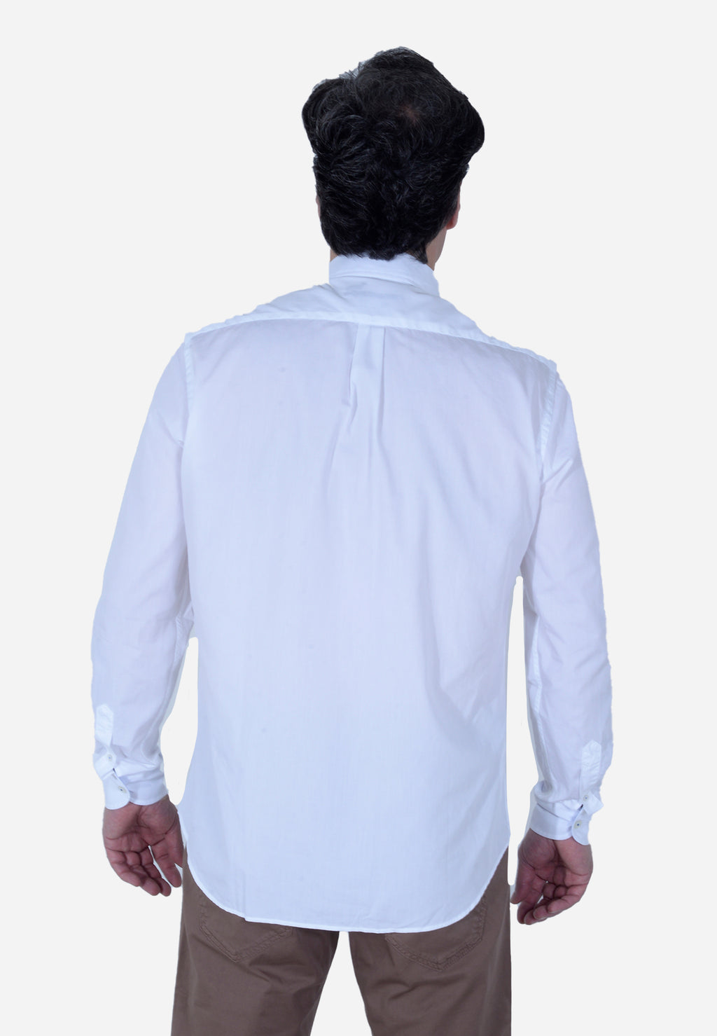 CAMISA HARMONT & BLAINE BLANCO RAYAS ALGODÓN (CRL988T11759M-100)