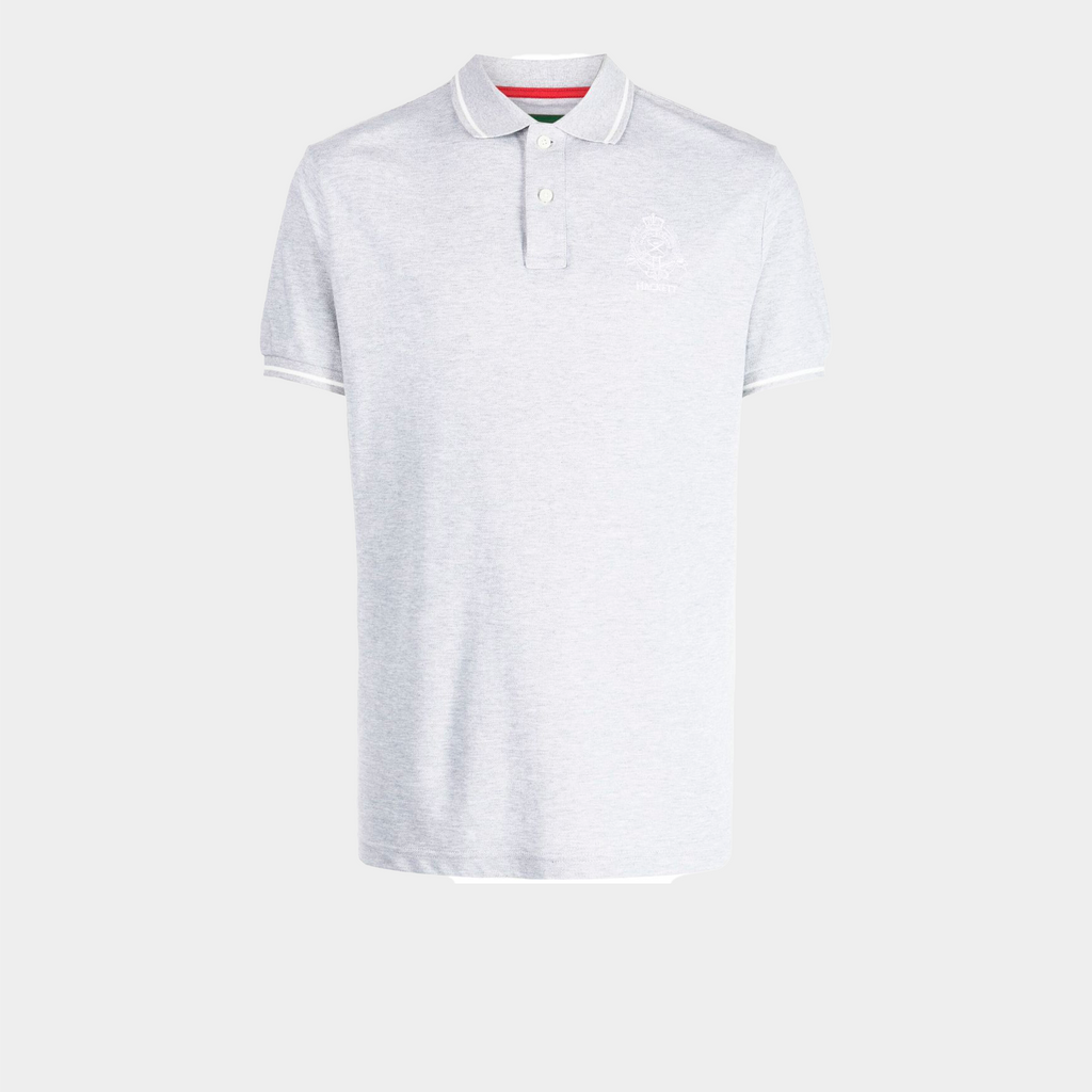 CAMISETA POLO HACKETT GRIS 100% COTTON (HM563123)