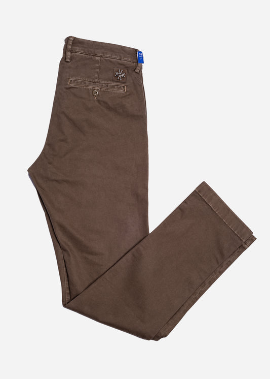 PANTALON JACOB COHEN CAFE ALG + LIOCEL + SPANDEX (UP00101S3903-B75)