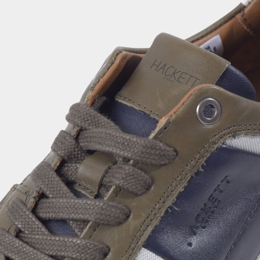 Tenis Hombre Verde con Detalles H.L.