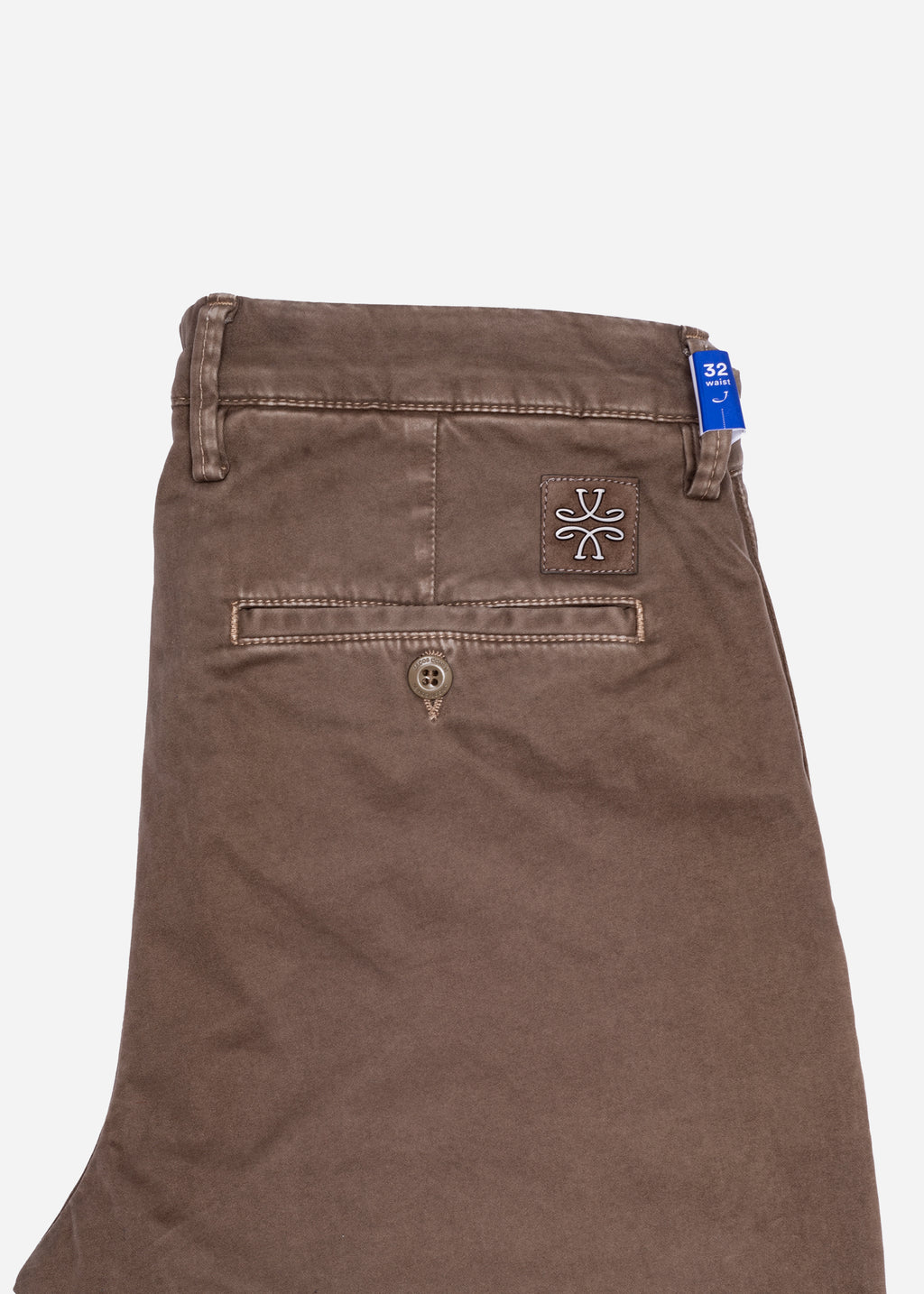 Pantalón Café en Algodón, Lyocell y Spandex JC