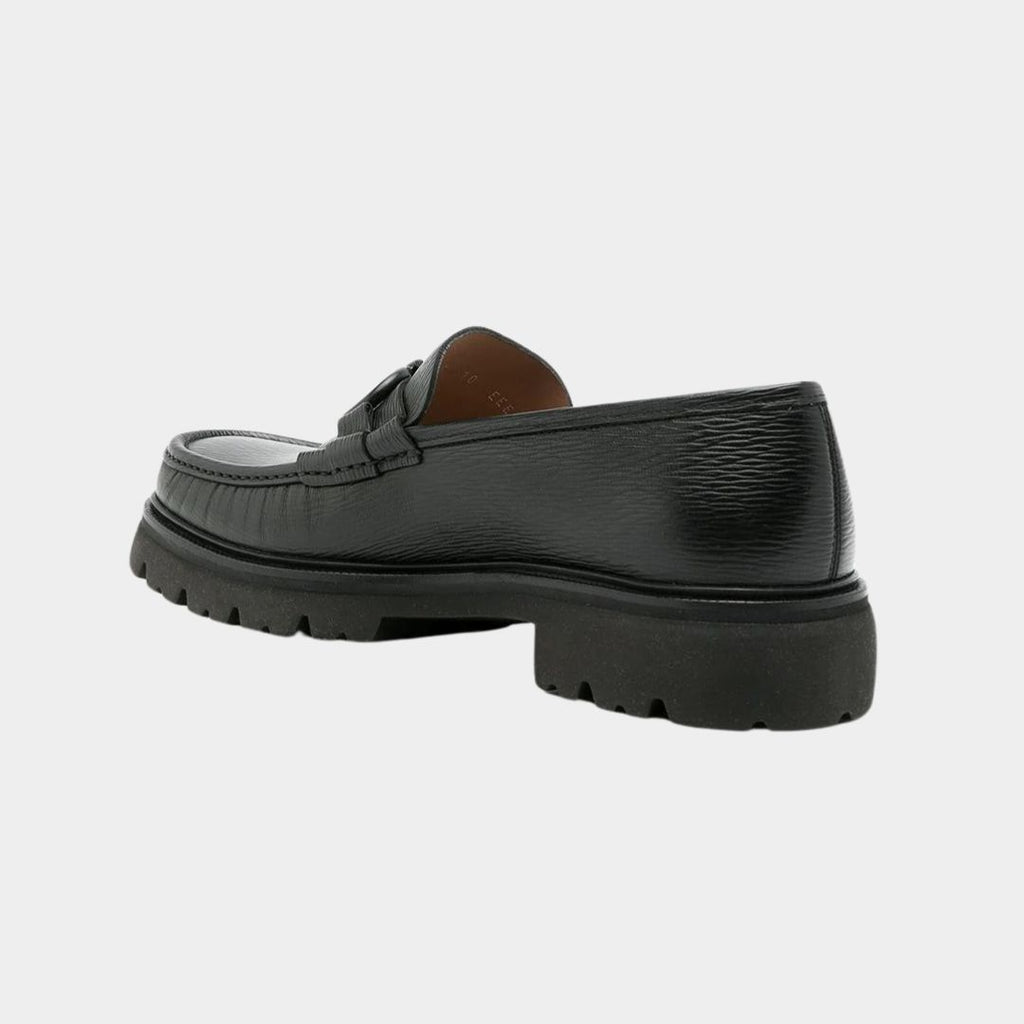 Zapato Mocasines Bleecker Negro en Cuero S.F.