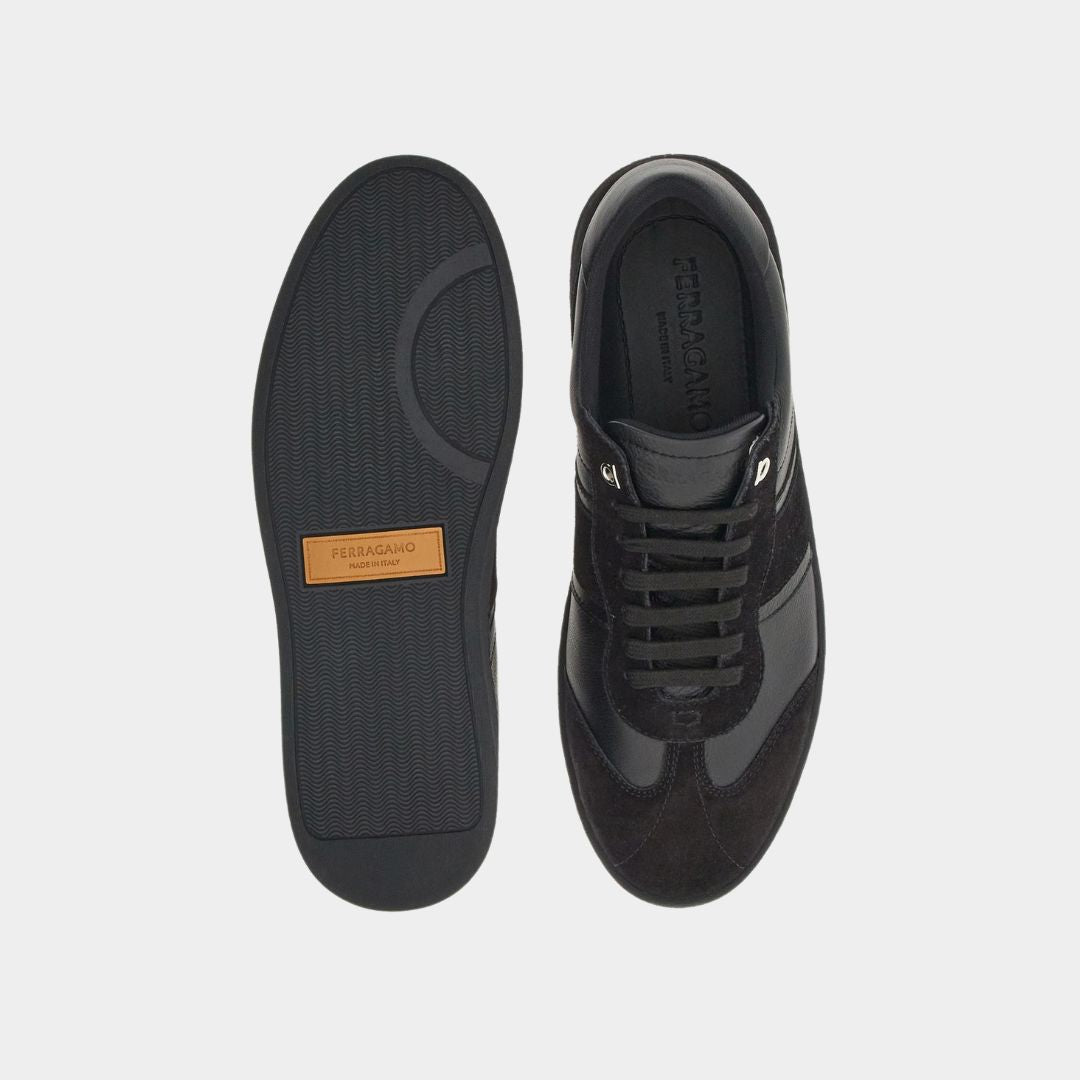 Tenis Achille 1 Low-Top Negro S.F.