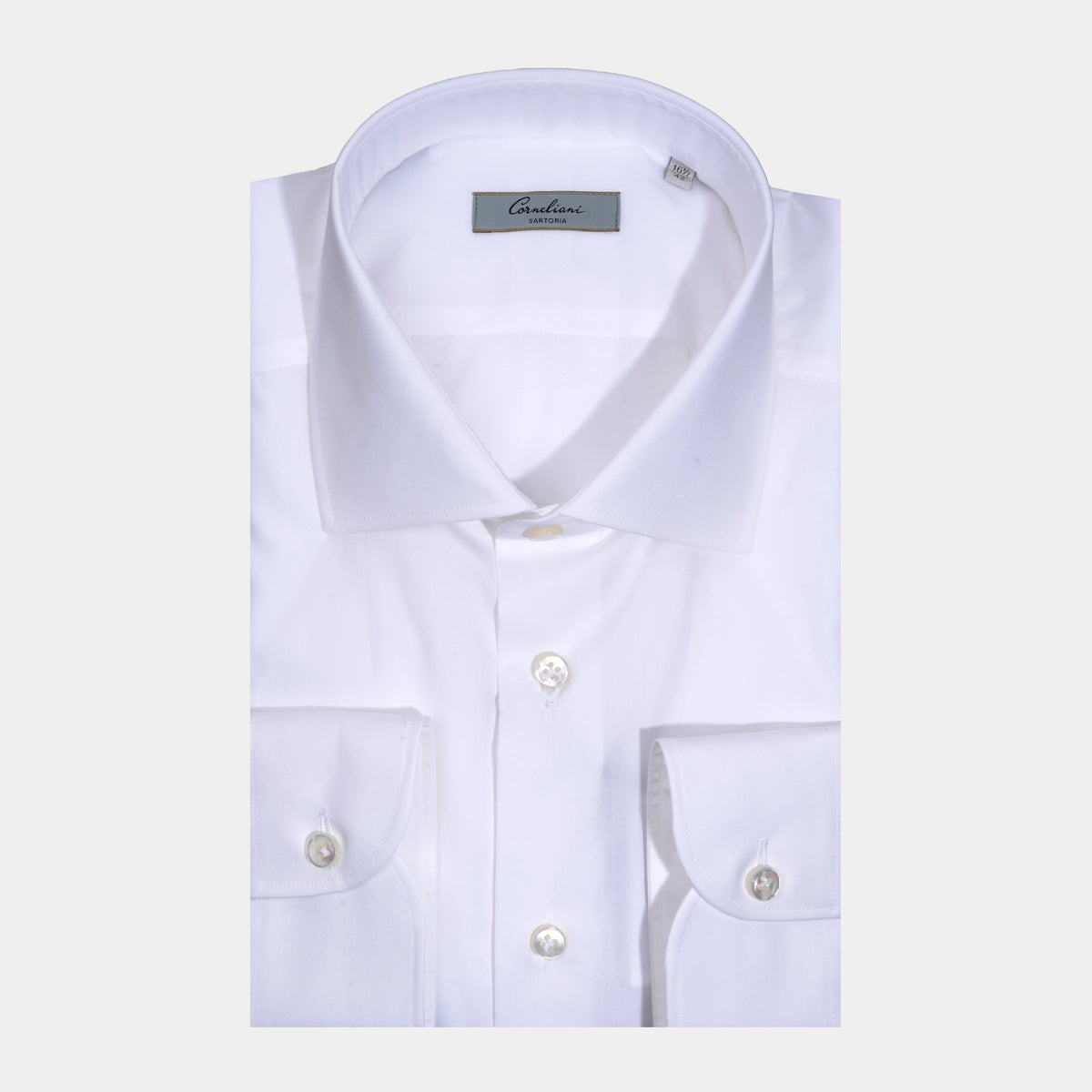 CAMISA CORNELIANI BLANCO ALGODON (92P600-3811620-028)