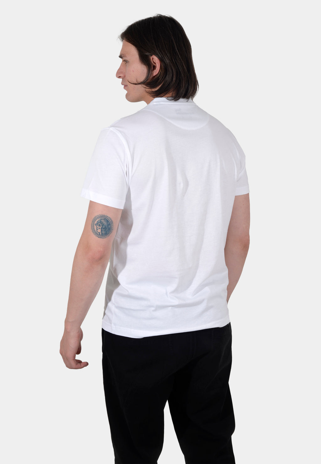 Camiseta Blanca  Pocket Design H&B