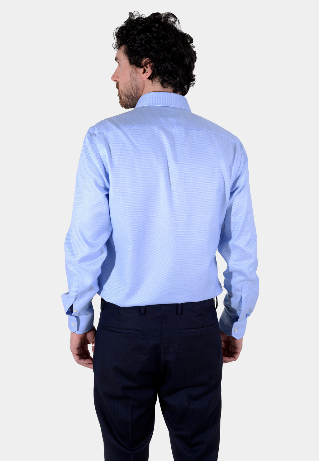 CAMISA BOGGI AZUL PTOS ALGODON (23A067801)