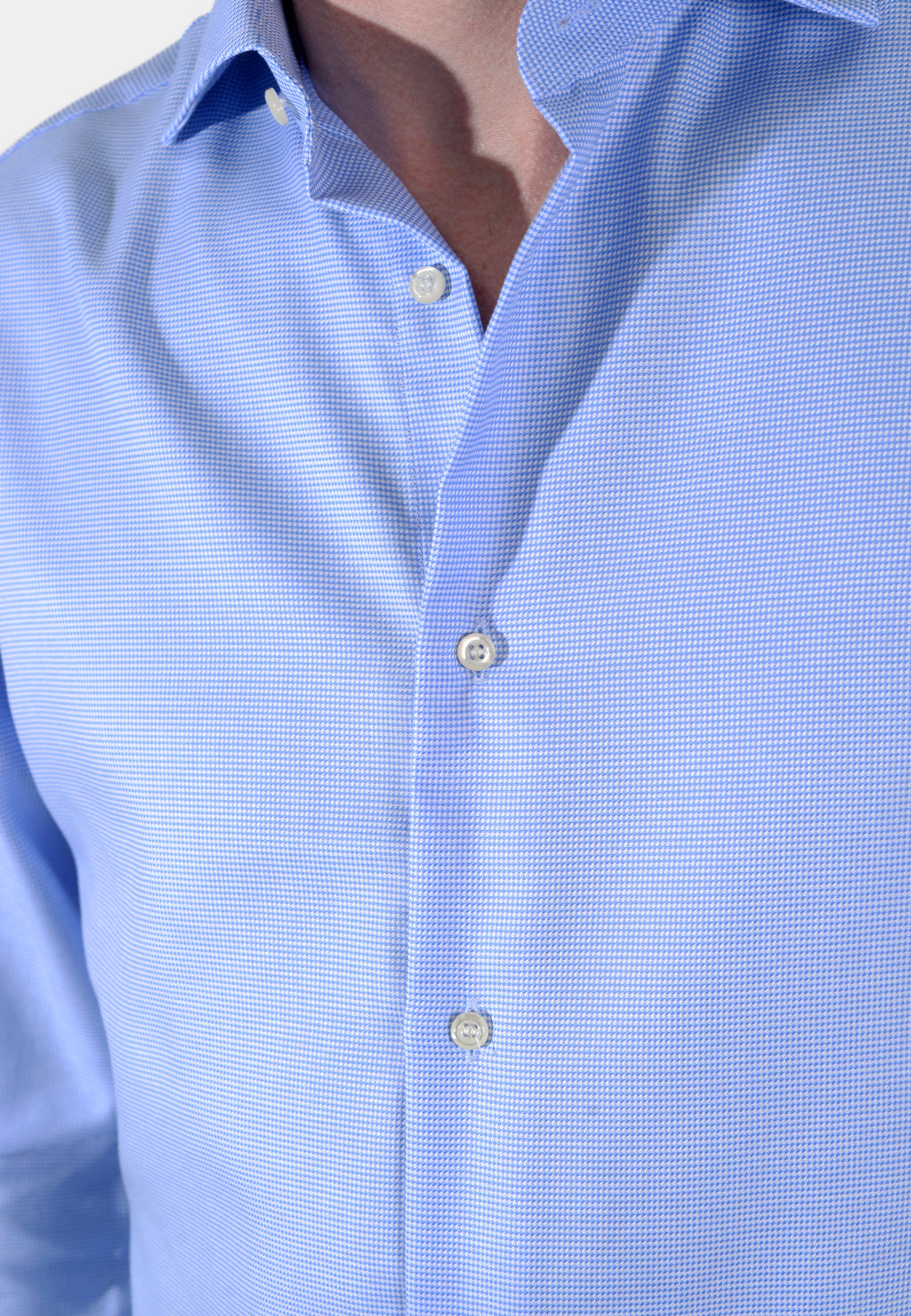CAMISA BOGGI AZUL PTOS ALGODON (23A067801)