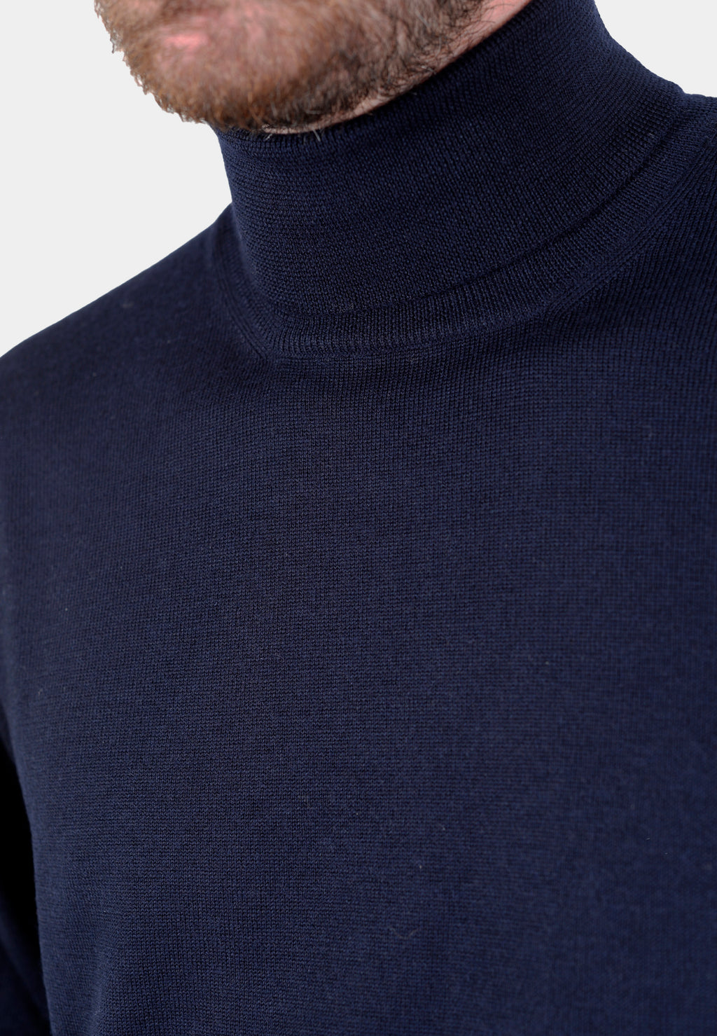 SWETER BOGGI AZUL PLAN LANA T-M (23A011001)