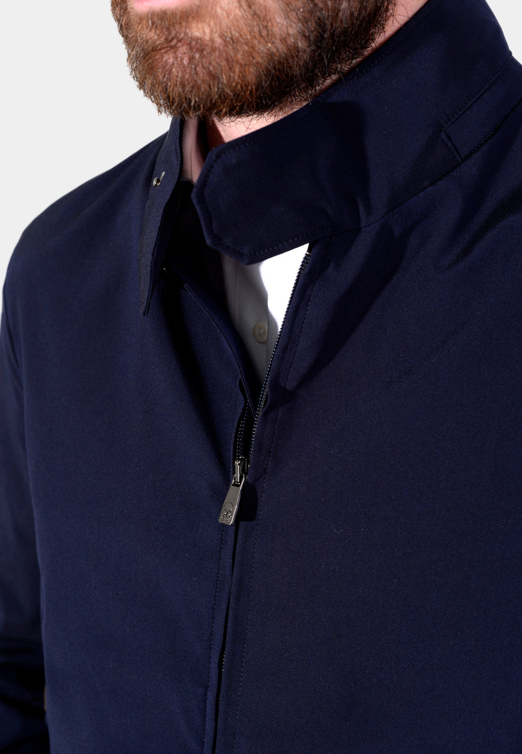 CHAQUETA CORNELIANI AZUL SEDA + POLO + ELAS (91L590-3114513-001)