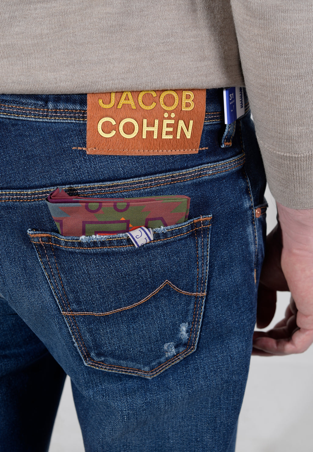 JEANS JACOB COHEN AZUL ALGODON (UQE1539S3678-514D)