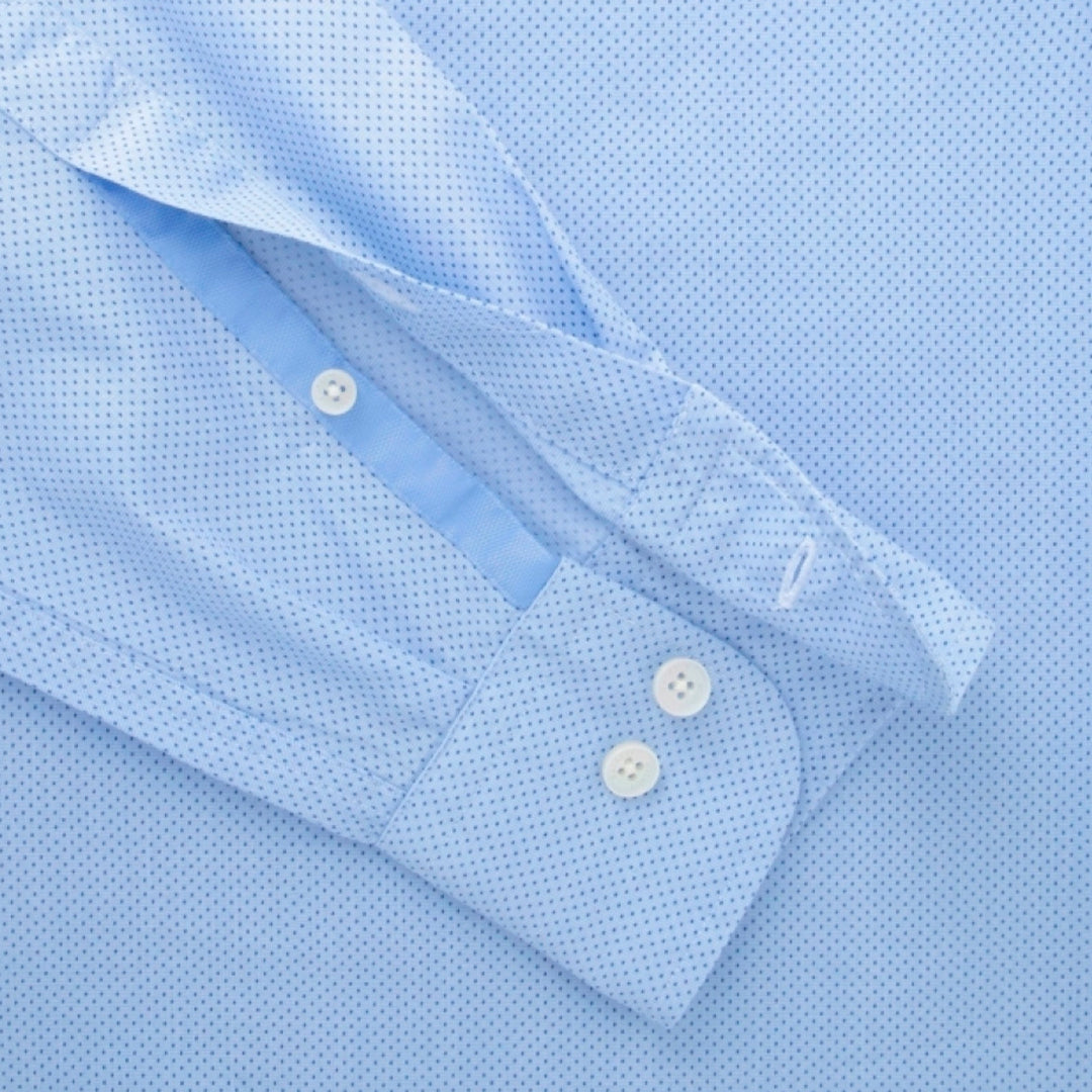 CAMISA SPORT HACKETT LONDON AZUL LINO (HM309744-5I3)