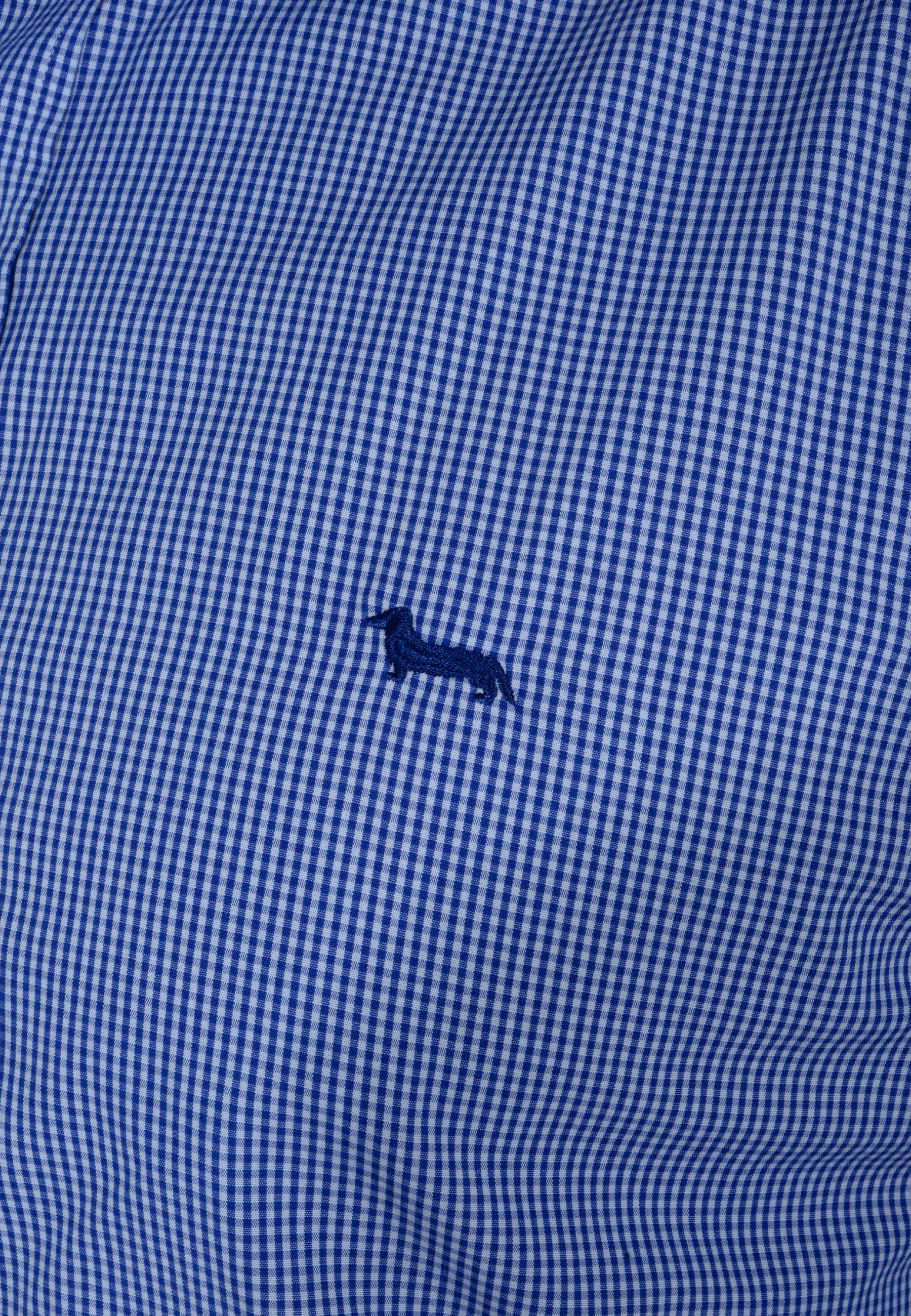 Camisa Clásica  Cuadros Azul H&B