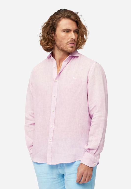 CAMISA HARMOT&BLAINE ROSADO LINO (CRL001012833I-503)