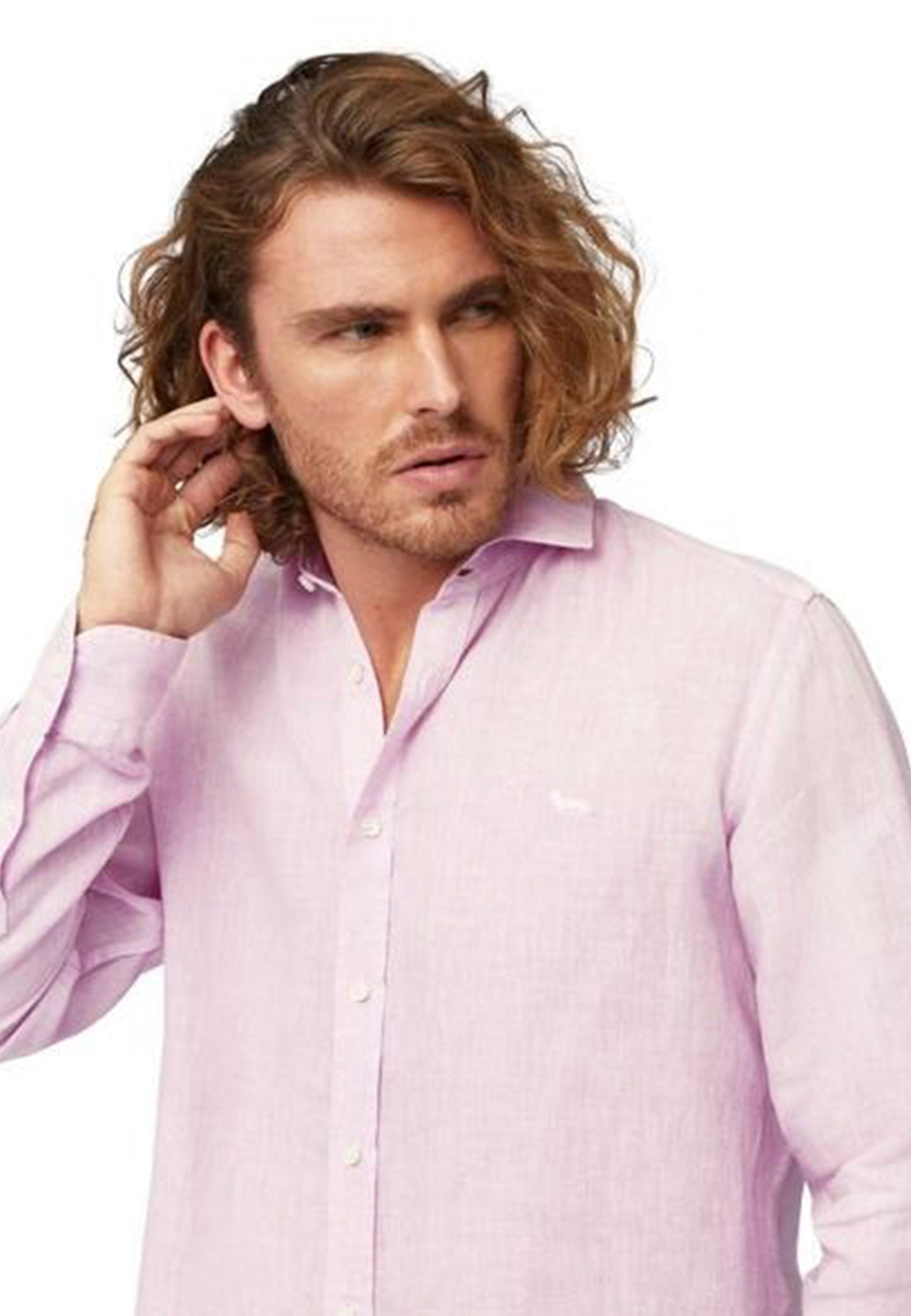 CAMISA HARMOT&BLAINE ROSADO LINO (CRL001012833I-503)