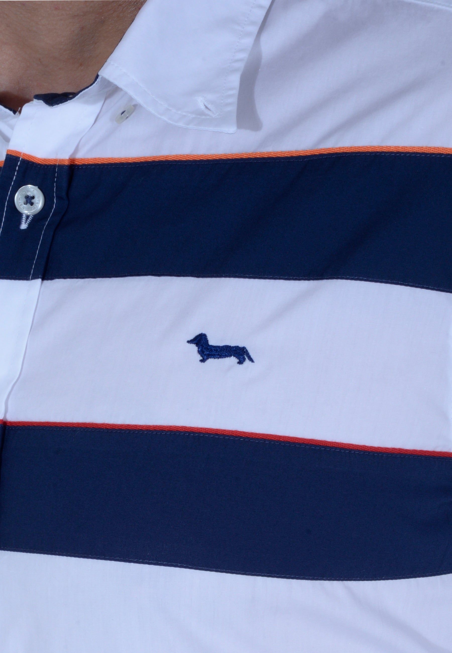 Camisa Hombre Rayas Horizontales H&B