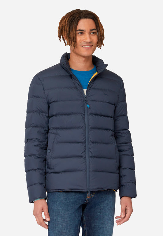 CHAQUETA HARMONT & BLAINE AZUL POLIESTER (K0M2430403321-801)