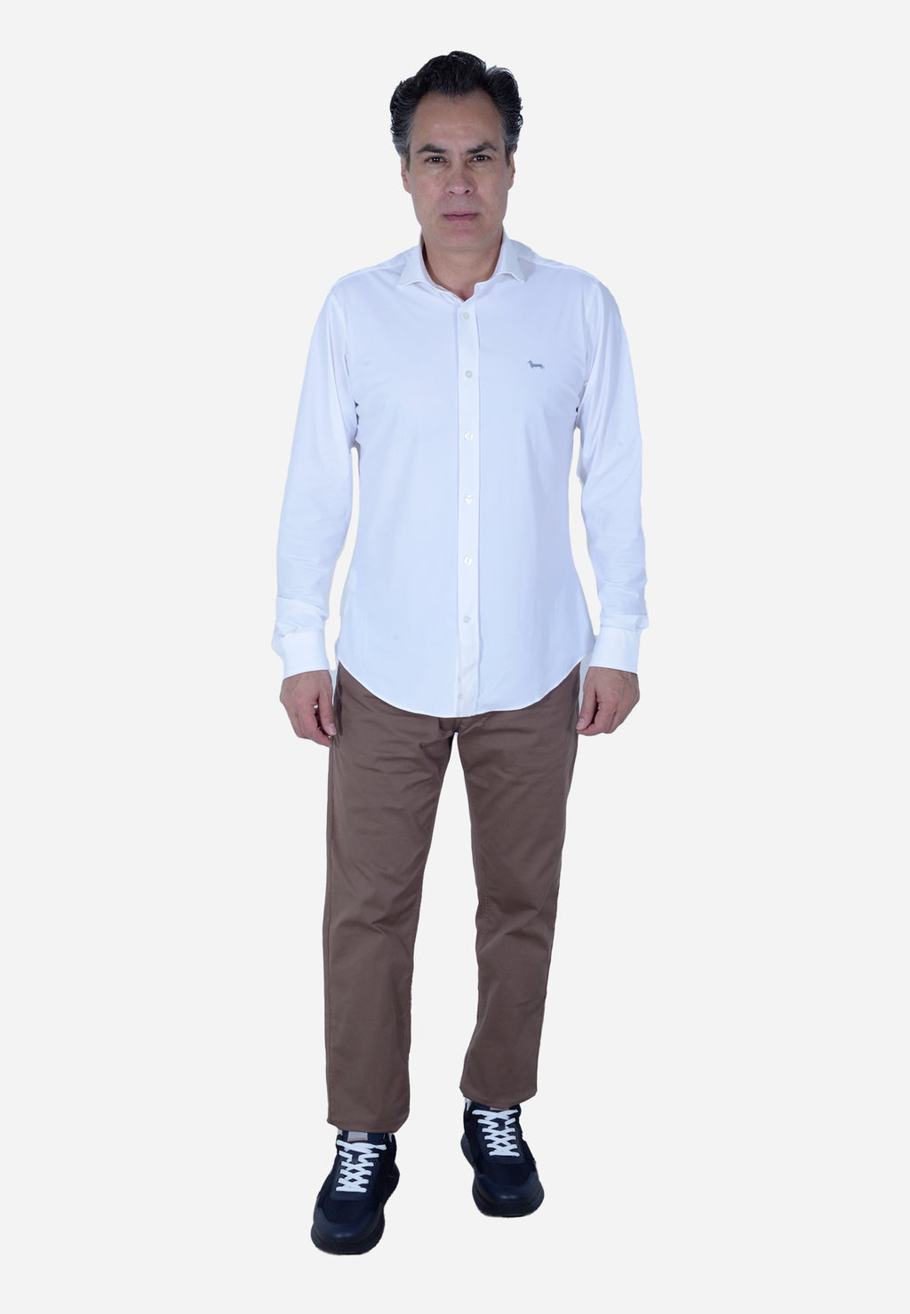 CAMISA HARMONT & BLAINE BLANCO ALGODÓN (CNL001012803I-100)