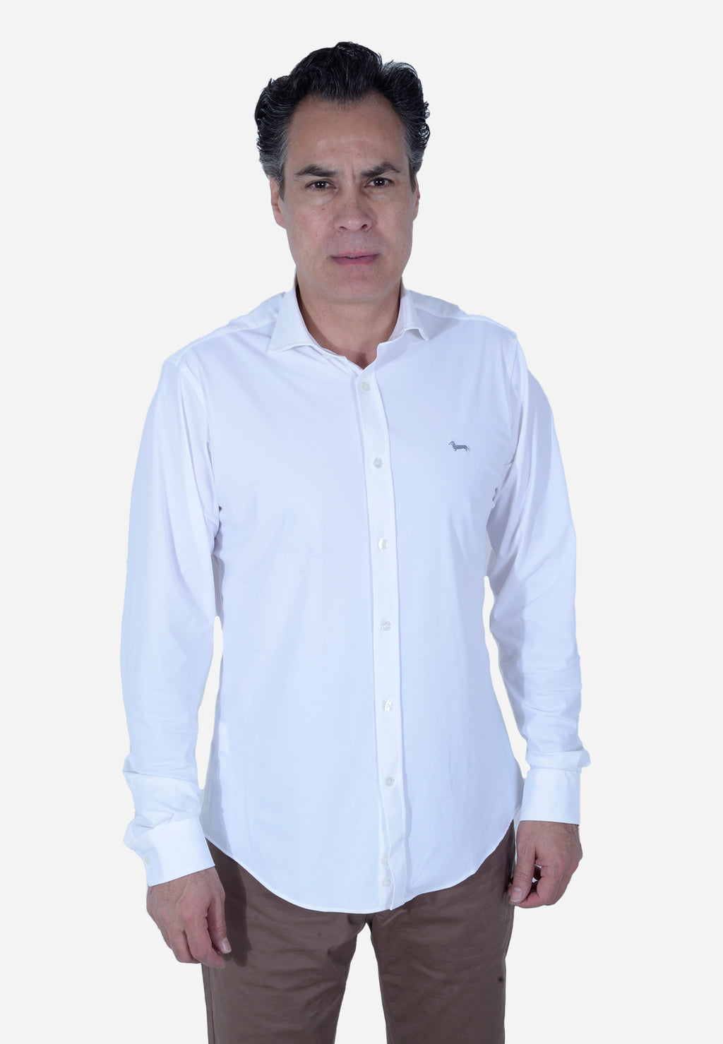 CAMISA HARMONT & BLAINE BLANCO ALGODÓN (CNL001012803I-100)