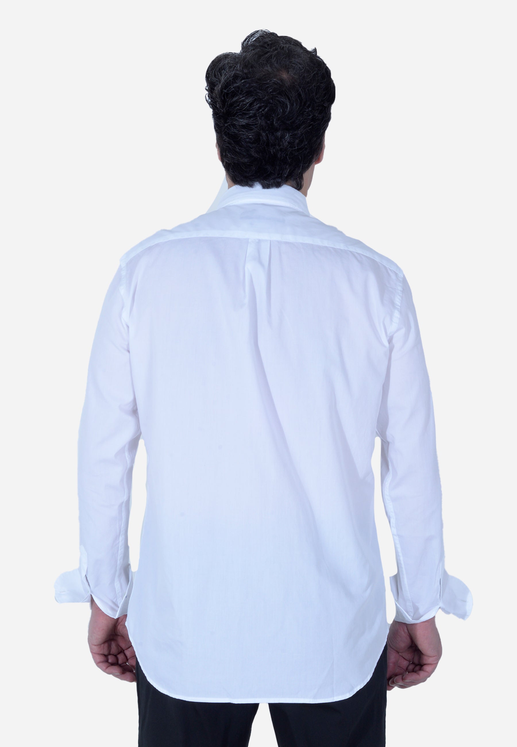 Camisa Hombre Blanco Minimalista H&B