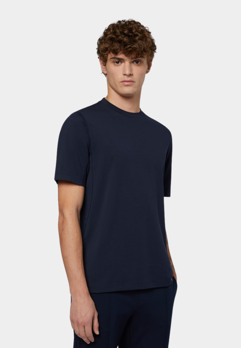 CAMISETA-TSHIRT BOGGI AZUL ALG +PL+ELAS