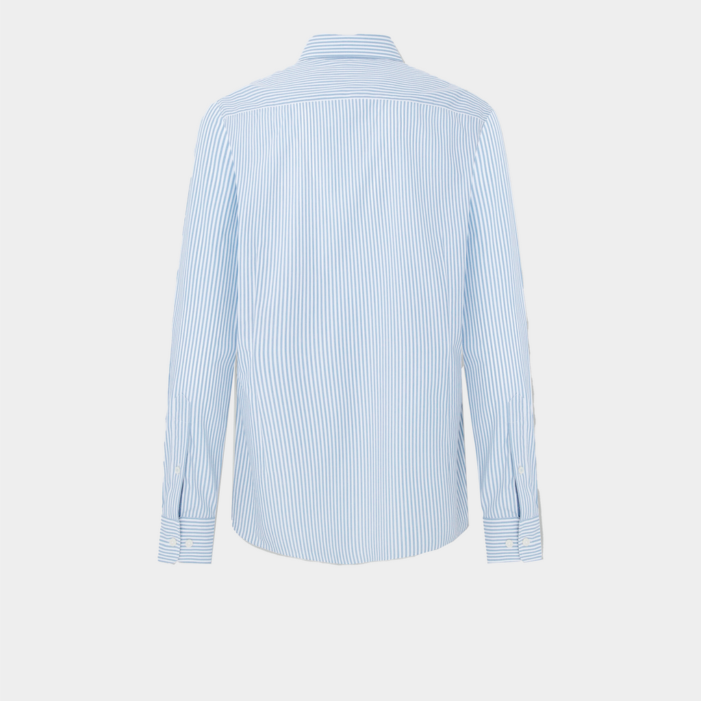 CAMISA HACKETT AZUL 1 RYAS 00% COTTON (HM309601-8AM)