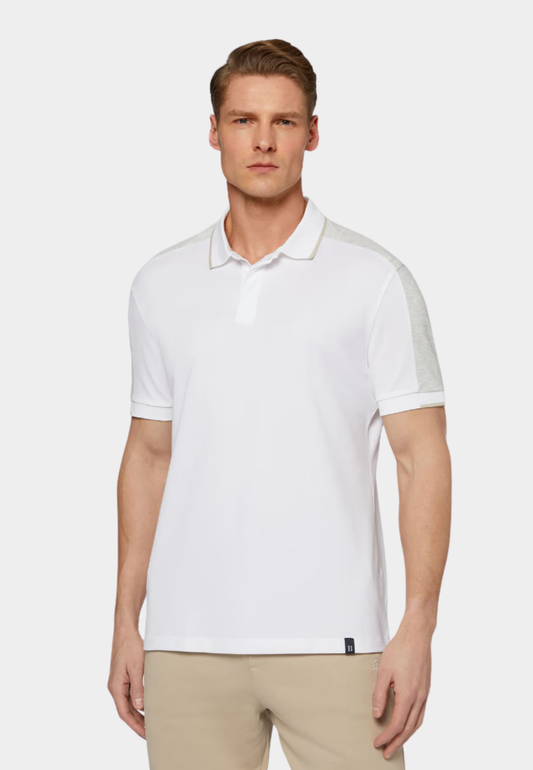 CAMISETA POLO BOGGI BLANCO ALG + PL+ ELAS