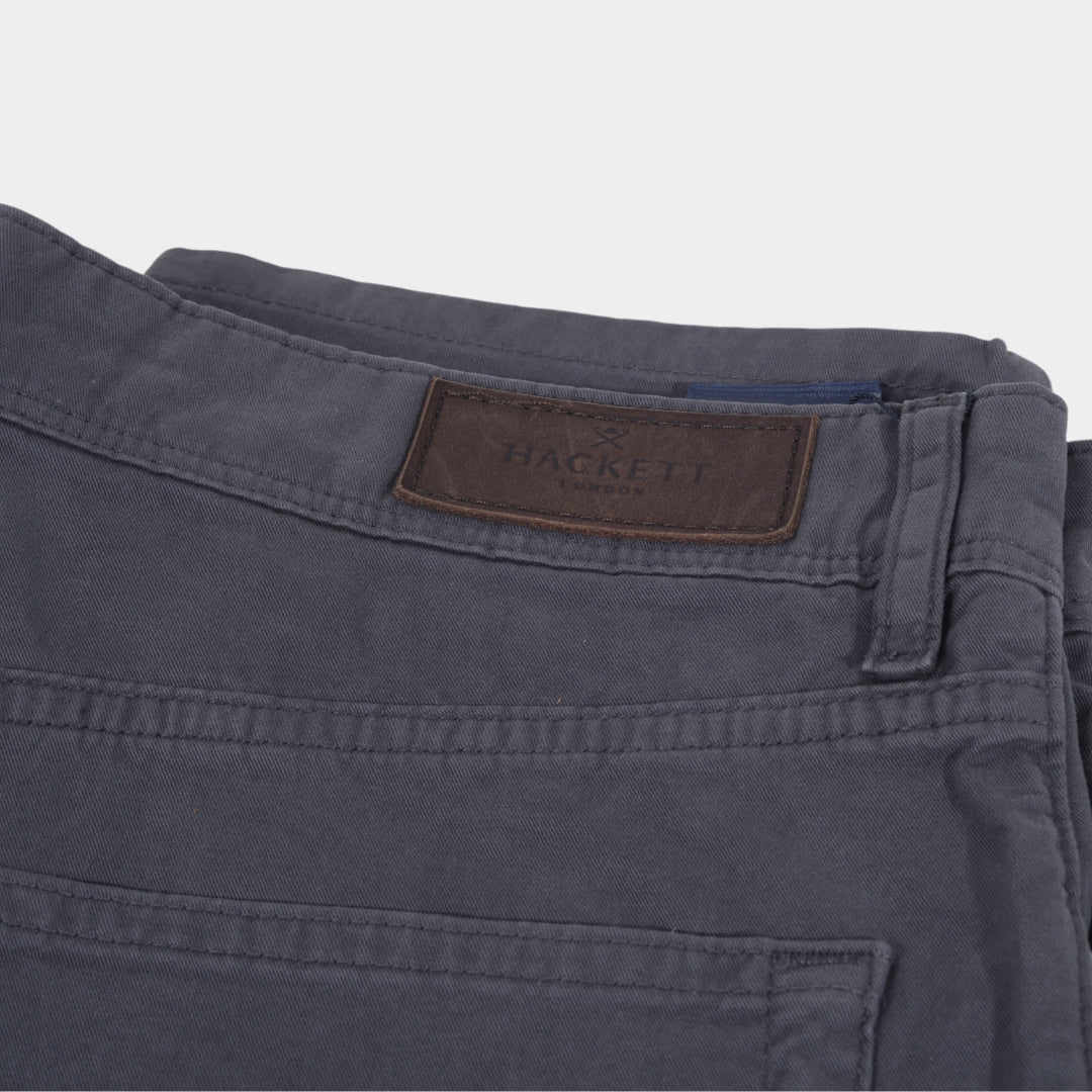 PANTALON HACKETT GRIS 99% COTTON, 1% ELASTANE