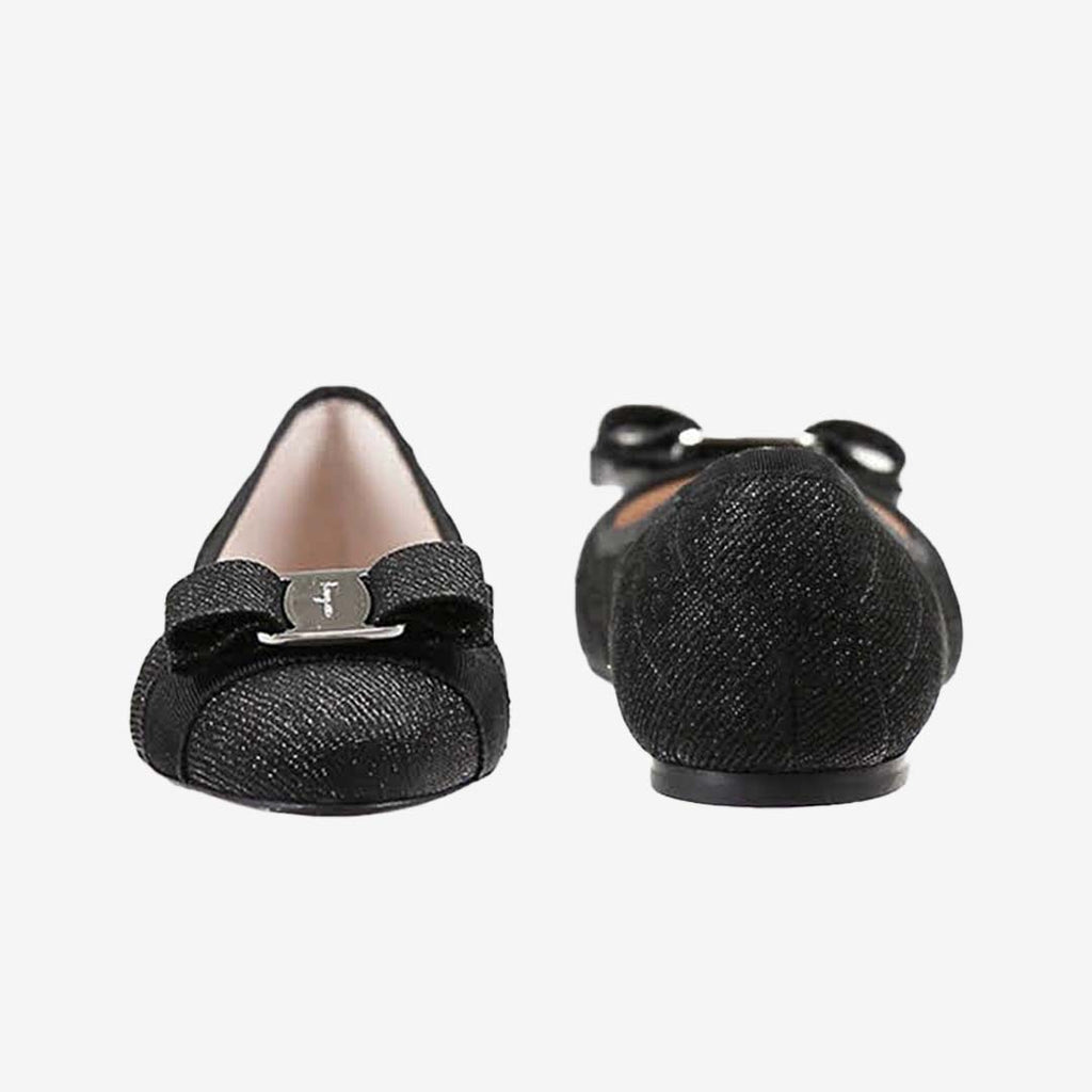 ZAPATO FERRAGAMO DAMA NEGRO (645468-VARINA Q)