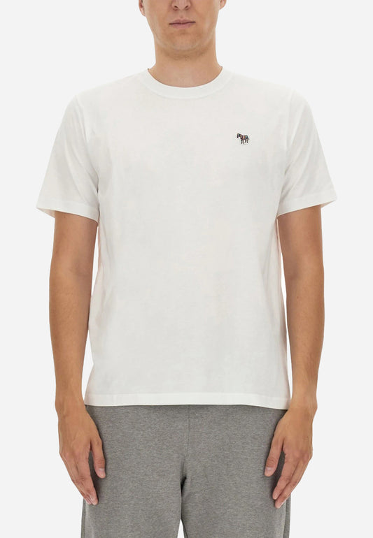 CAMISETA-TSHIRT PAUL SMITH BLANCO ALGODON (M2R-011R-KZEBRA-01)