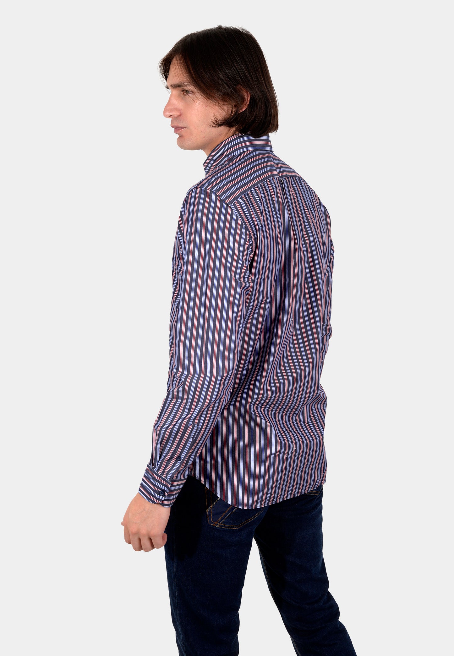 CAMISA HARMONT AZUL ALGOD (CRK011012508B-801)