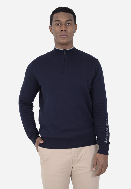 SWETER HACKETT LONDON AZUL ALGODON (HM703139-595)