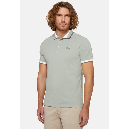 CAMISETA POLO BOGGI VERDE ALGODON (24P003602)