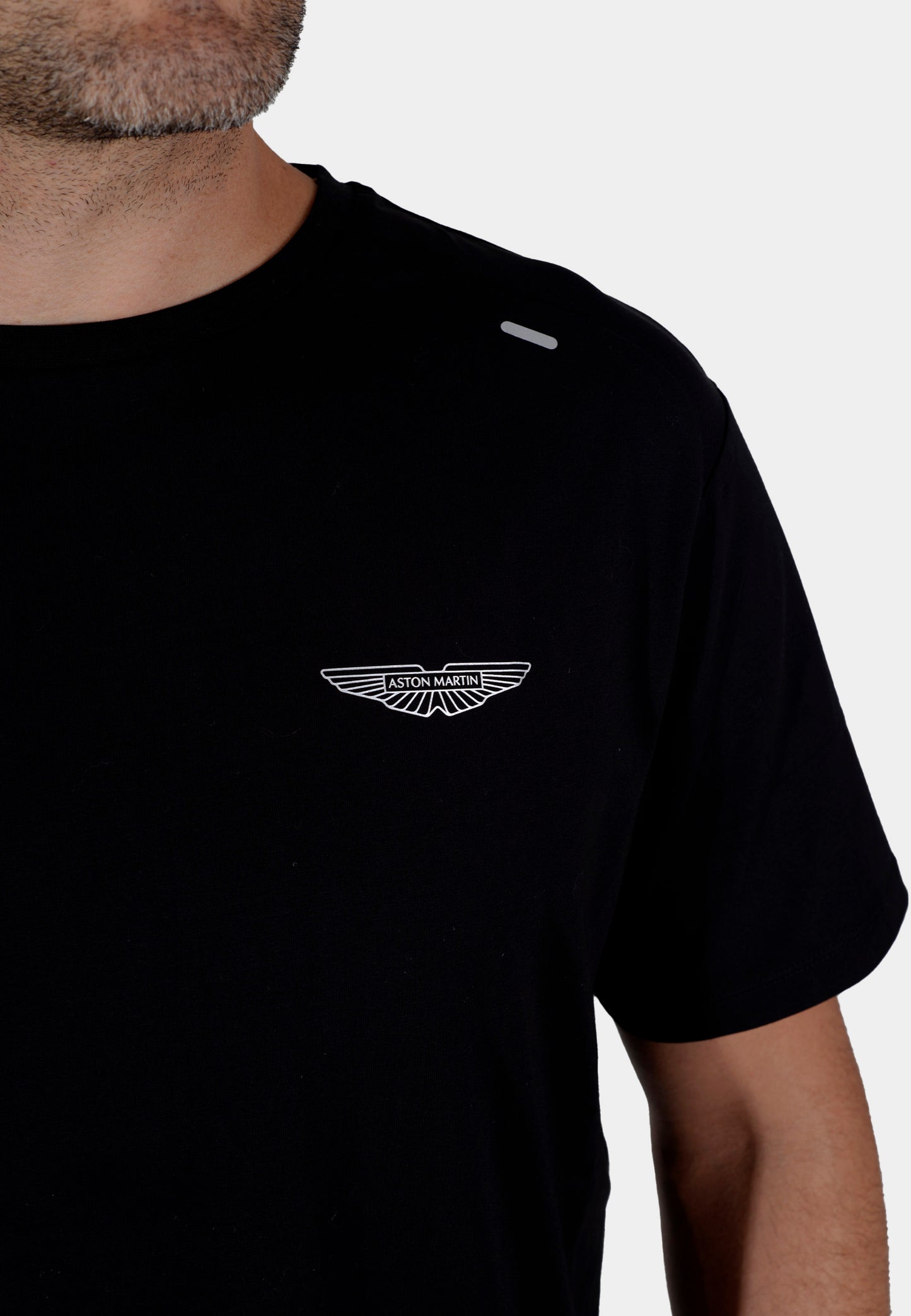CAMISETA T-SHIRTS HACKETT NEGRO 95% COTTON, 5% ELASTANE (HM500760-999)