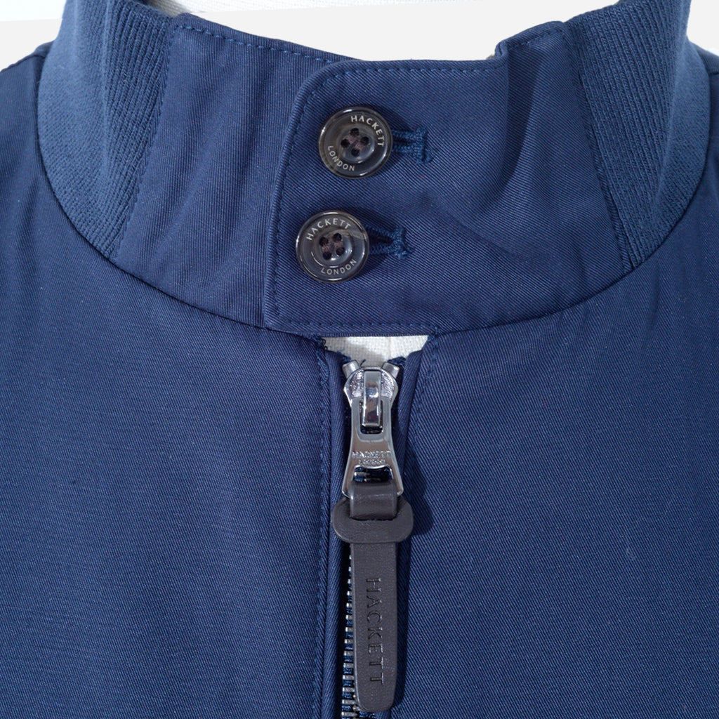 CHAQUETA HACKETT LONDON AZUL POLI + ALG (HM403118-595)
