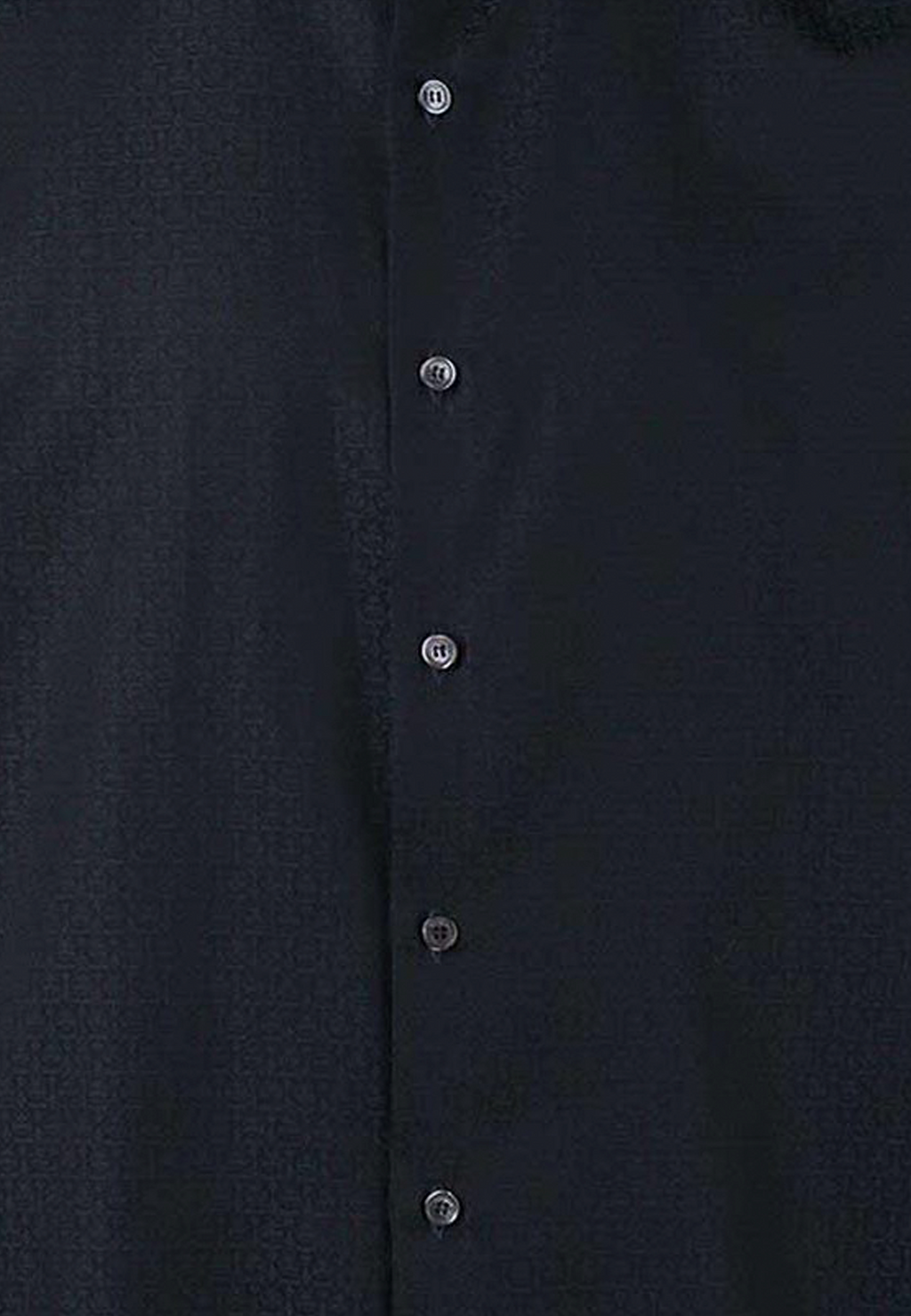 Camisa Azul Profundo con Micro Estampado Gancini S.F.