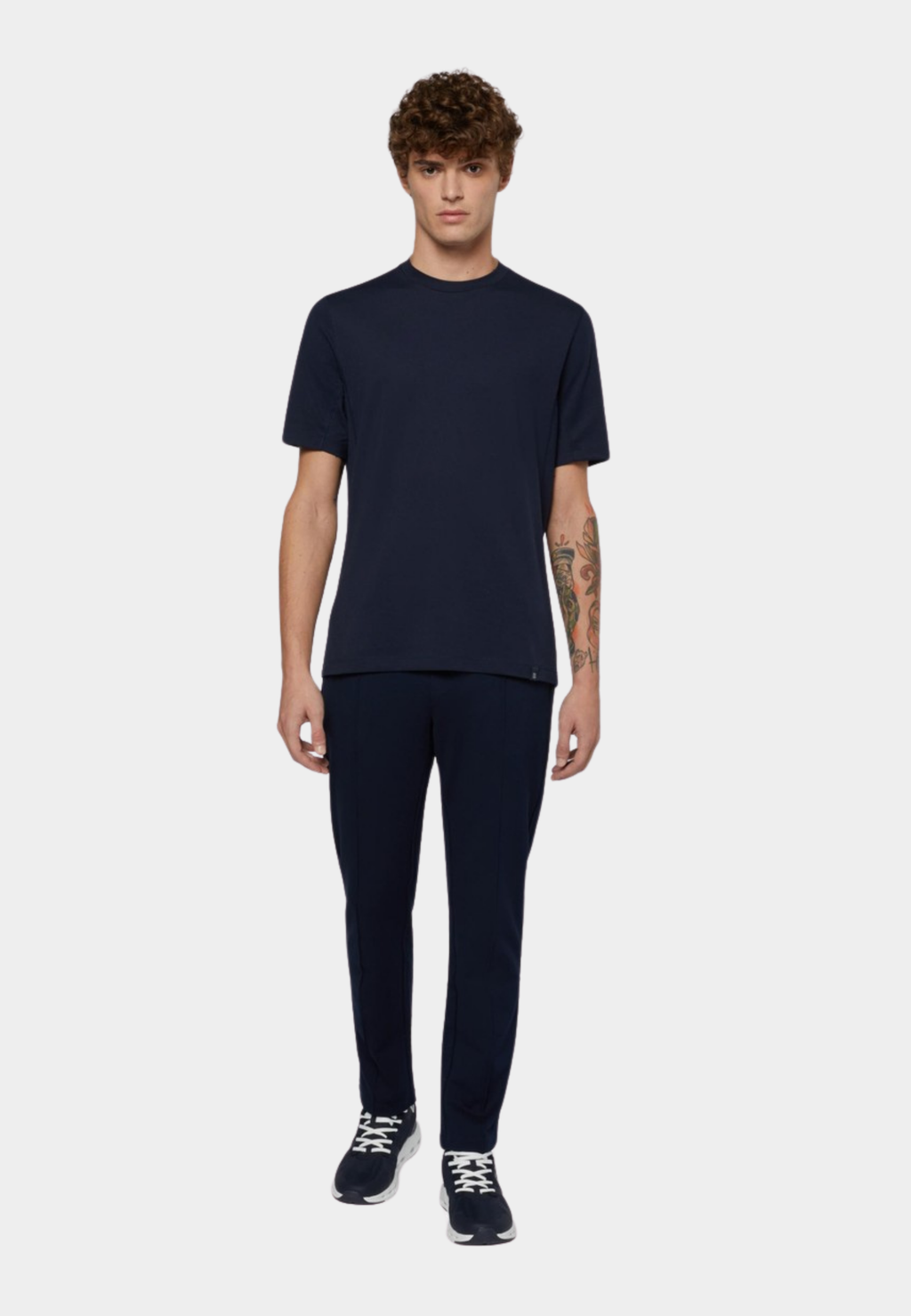 CAMISETA-TSHIRT BOGGI AZUL ALG +PL+ELAS