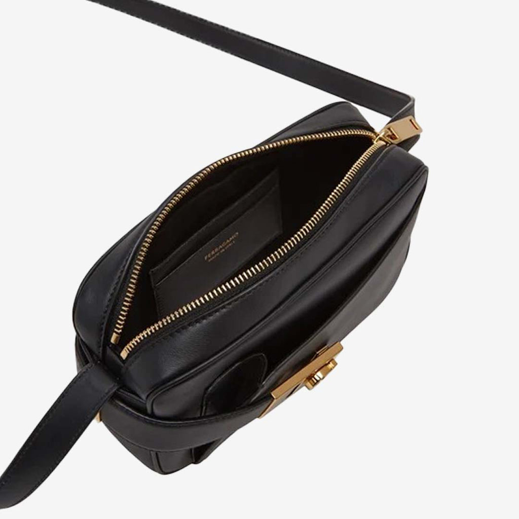 BOLSO FERRAGAMO DAMA NEGRO CUERO (769547-216292)
