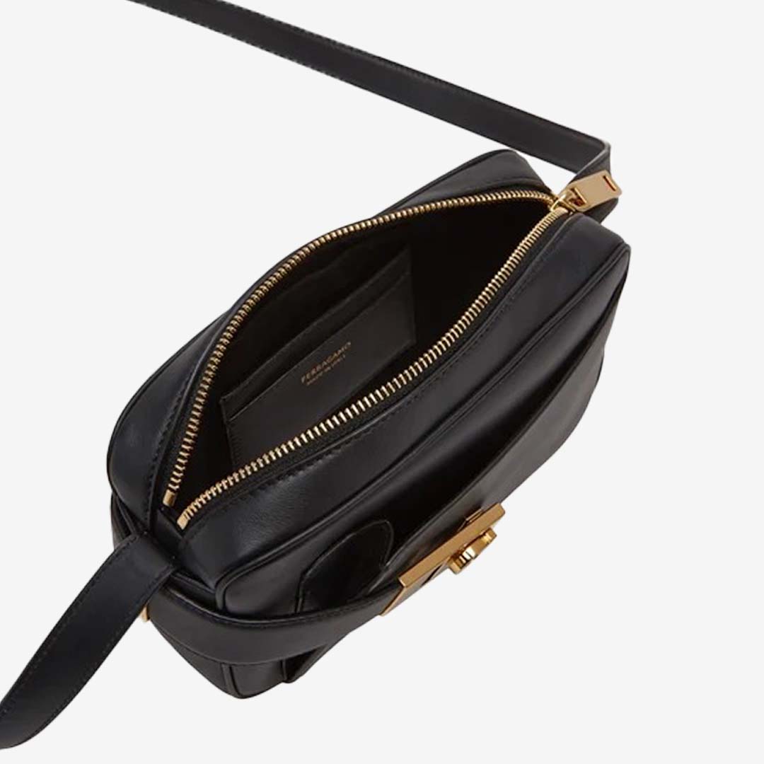 BOLSO FERRAGAMO DAMA NEGRO CUERO (769547-216292)
