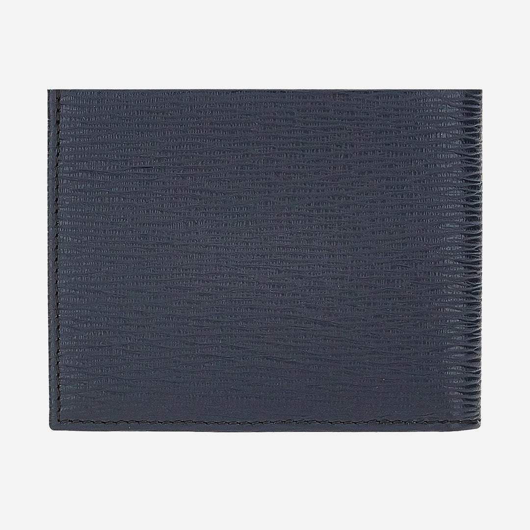 Billetera Azul Cuero