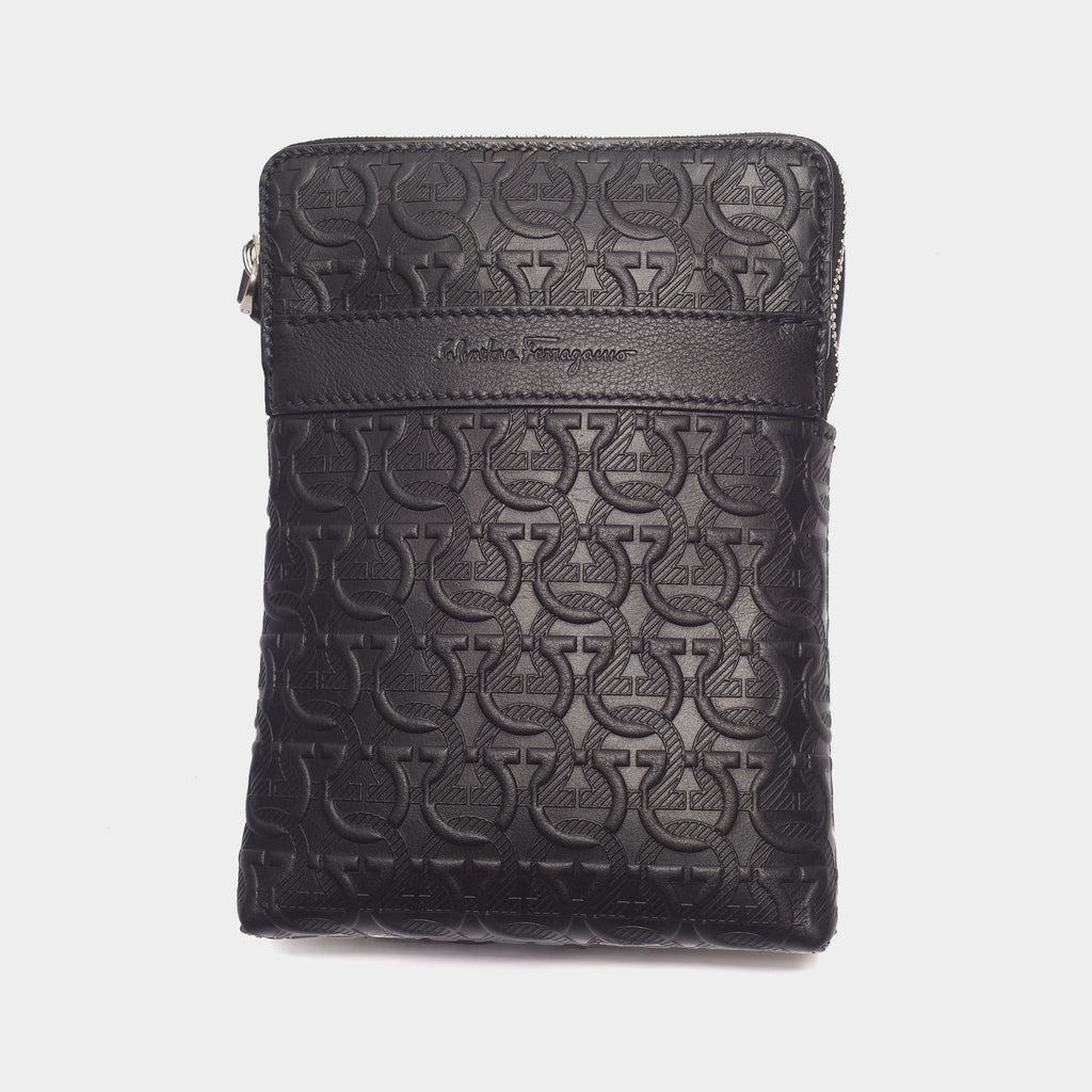 MALETA FERRAGAMO NEGRO MANOS LIBRES (745006-0311)