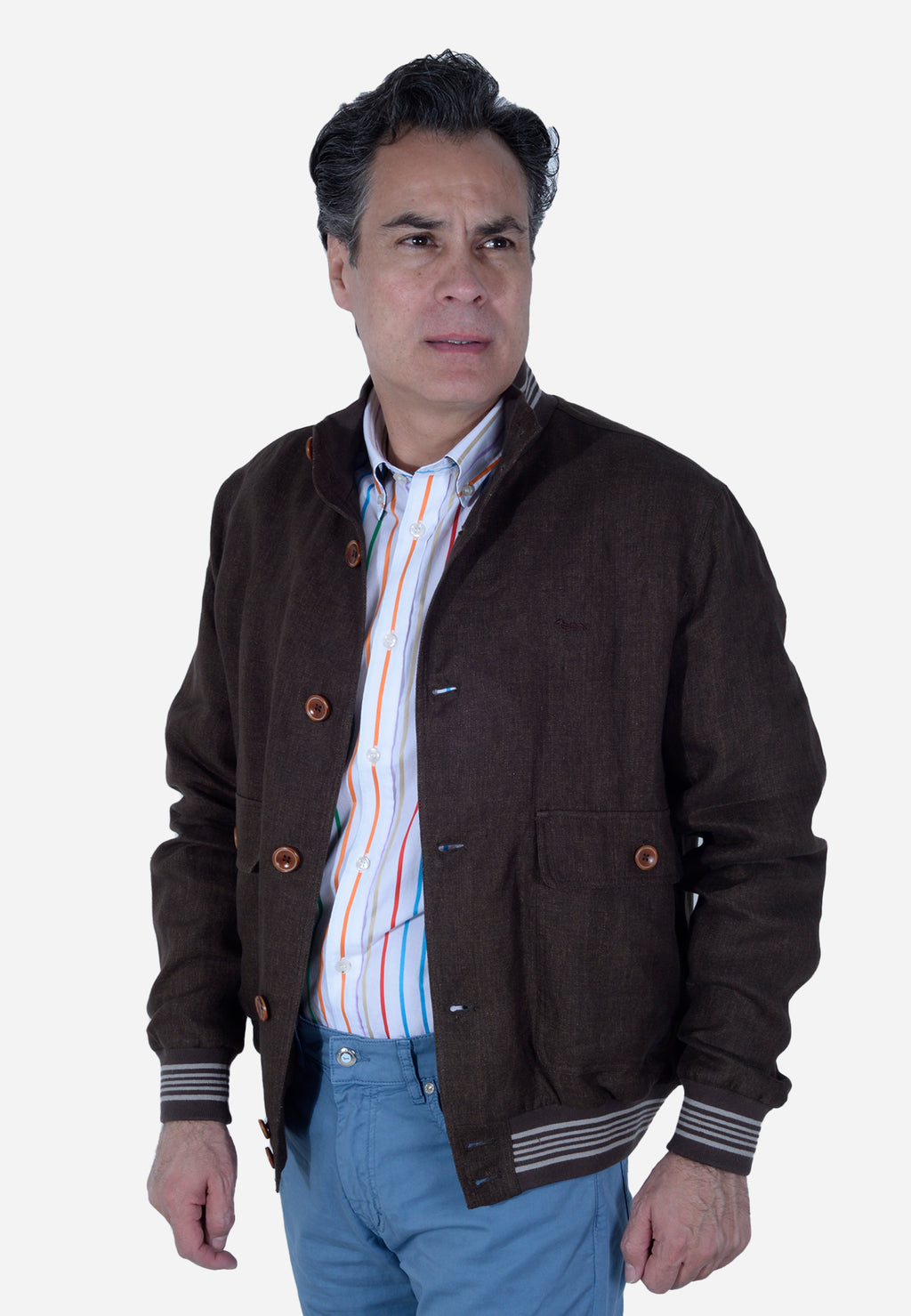 CHAQUETA HARMONT & BLAINE CAFE ALGODÓN (K0L2220527680-703)