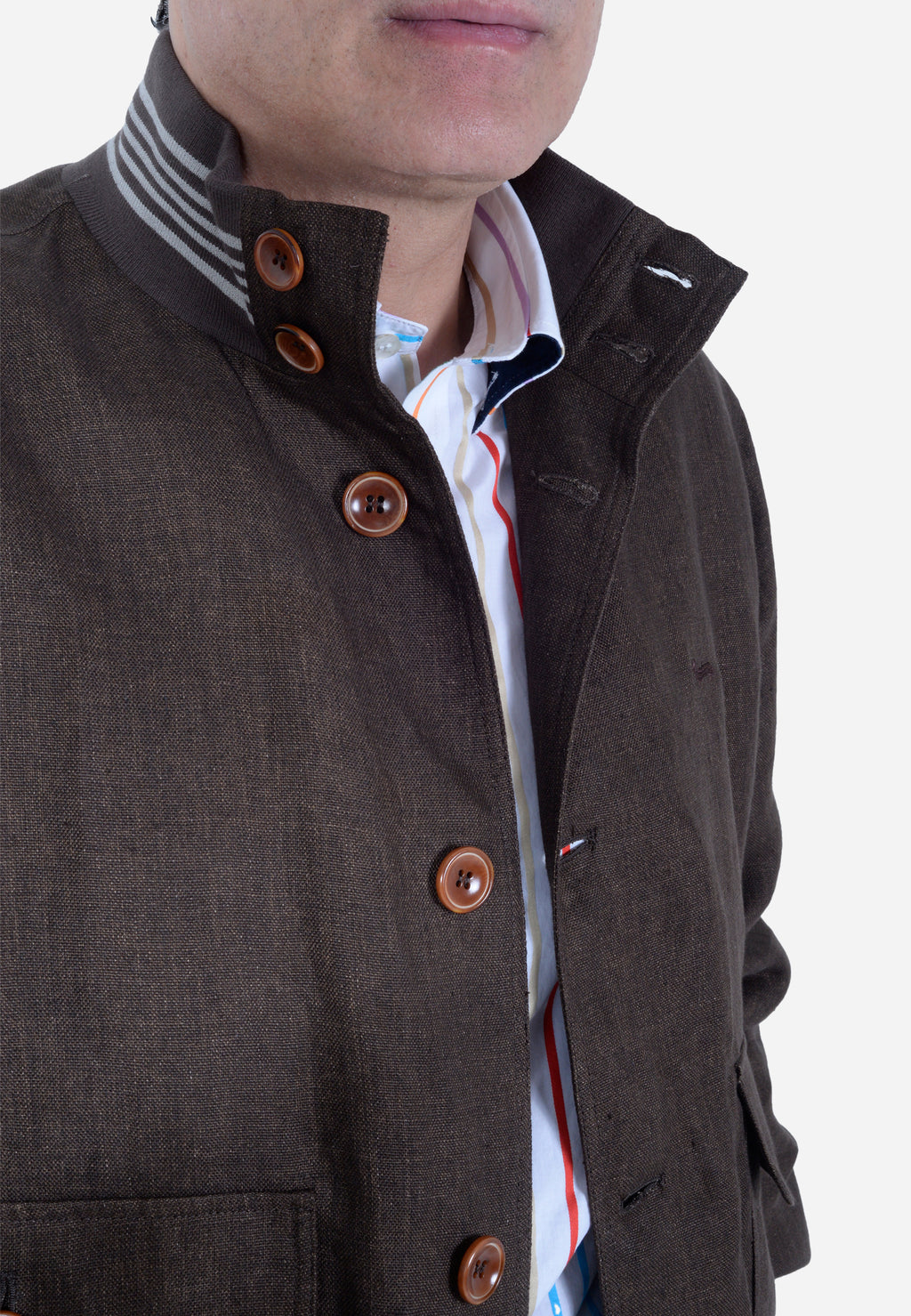 CHAQUETA HARMONT & BLAINE CAFE ALGODÓN (K0L2220527680-703)