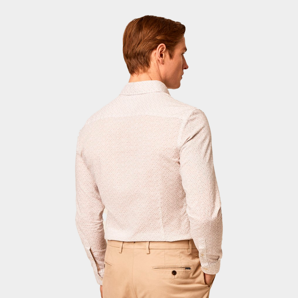 CAMISA HACKETT VERDE FIGUR 100% COTTON (HM309429-1BD)