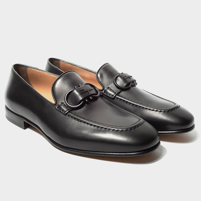 ZAPATO FERRAGAMO NEGRO (750900-MIAMI)