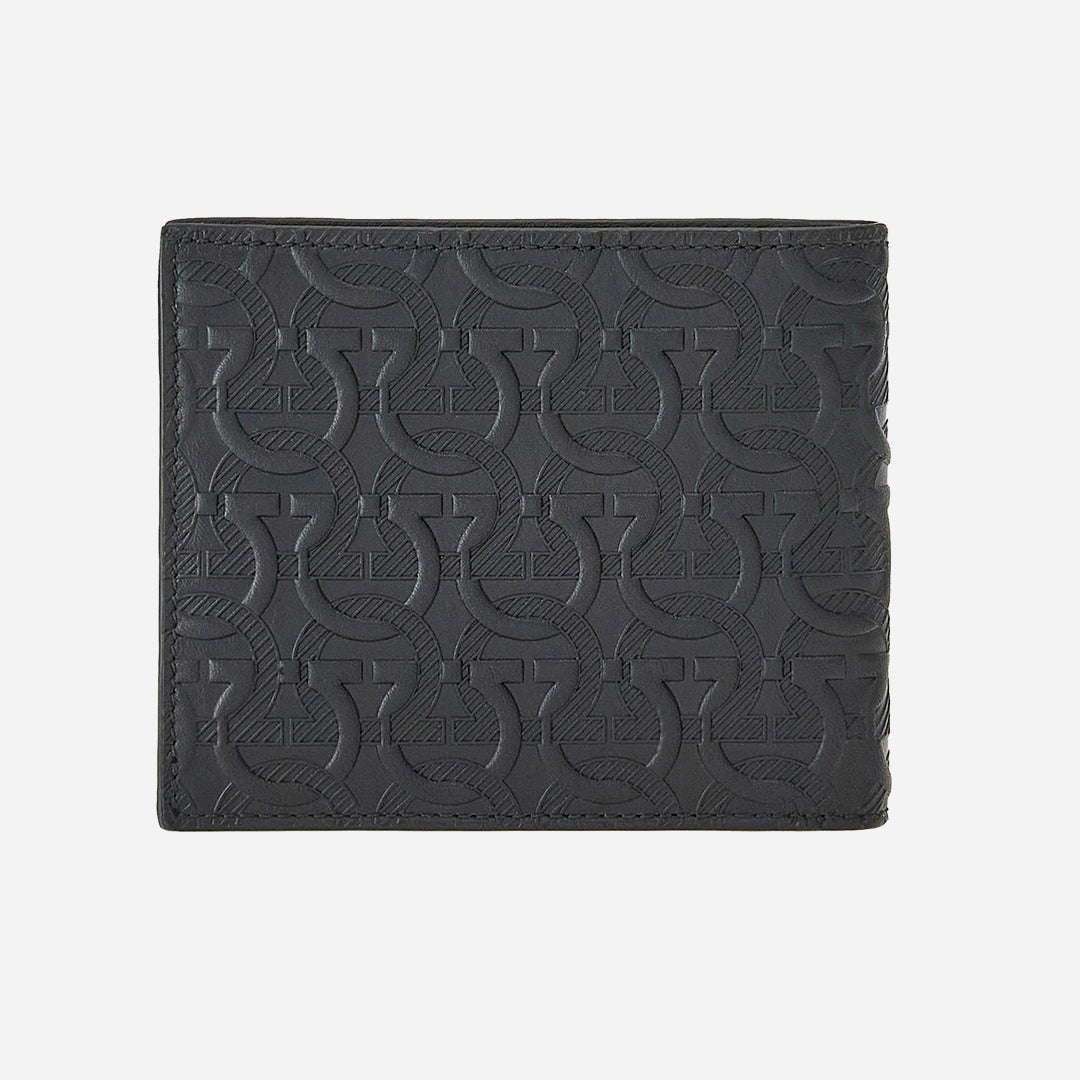 Billetera Gancini Iconic Negra S.F.