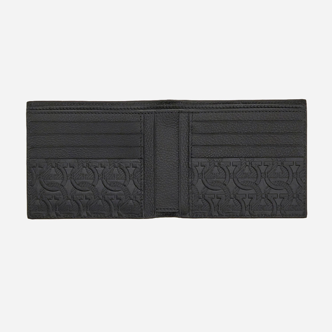 Billetera Gancini Iconic Negra S.F.