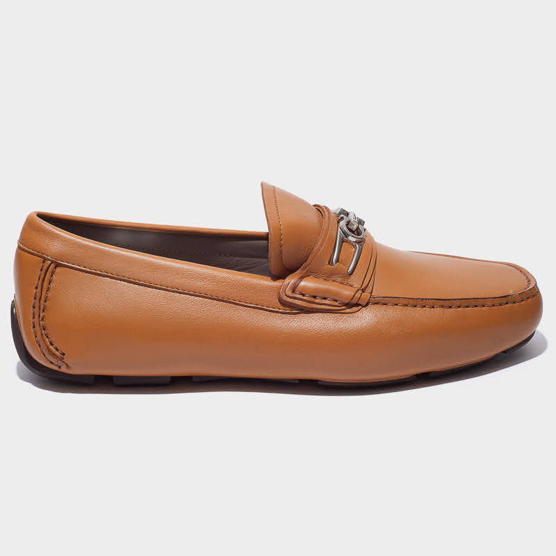 ZAPATO FERRAGAMO CAFE CUERO (754917-LAGOS)