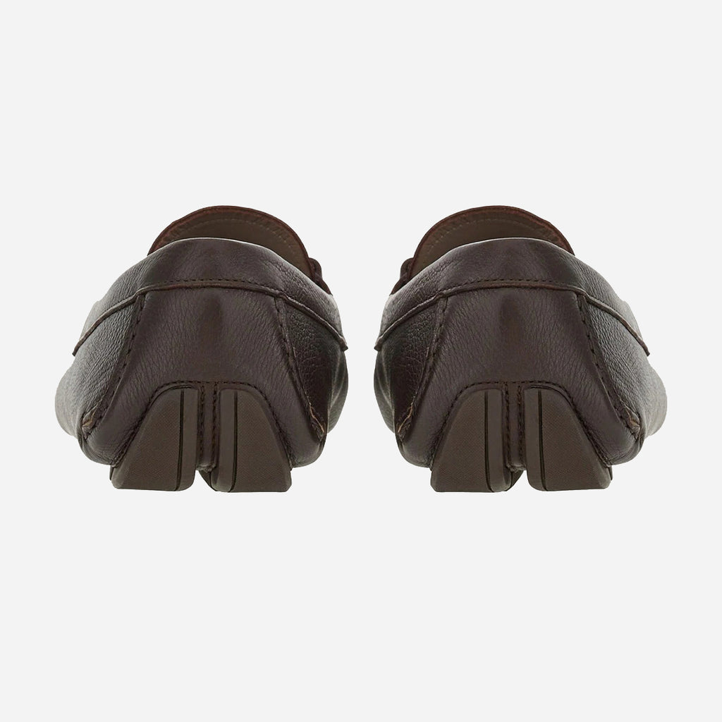 Zapato Mocasines Driver Gancini Café S.F.
