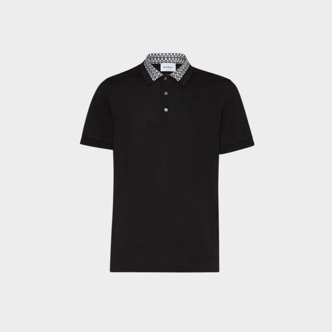 CAMISETA POLO FERRAGAMO AZUL (759093-121901)